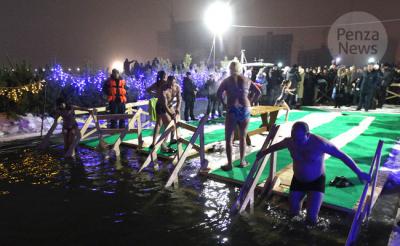 В Пензенской области крещенские купания прошли без происшествий