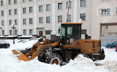 С начала года с улиц Пензы вывезено около 34 тыс. кубометров снега. Фото из архива ИА «PenzaNews»