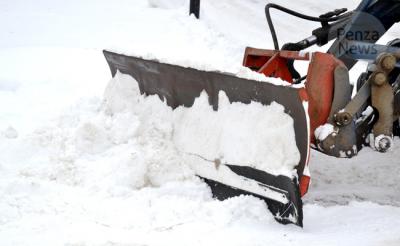 С улиц Пензы за выходные вывезено свыше 15 тыс. кубометров снега