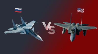 Кто победит в воздушном бою: сравниваем российский истребитель Су-30СМ2 и американский F-15EX