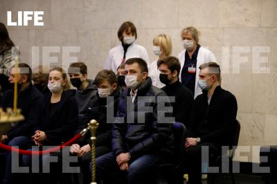 Кадры с церемонии прощания © LIFE / Андрей Тишин