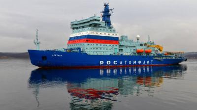 pАтомный ледокол "Арктика". Фото © ТАСС / Лев Федосеев/p