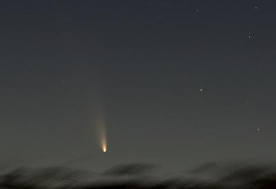 Комета PANSTARRS в марте 2013 года. Фото © Flickr / Ben