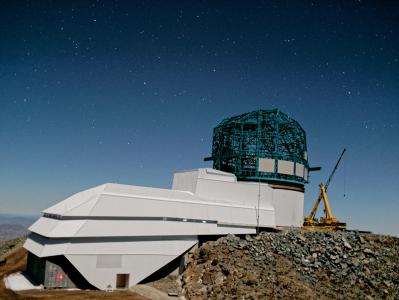 Строящаяся на севере Чили обсерватория Веры Рубин, 2019 год. Фото © Wikipedia 
