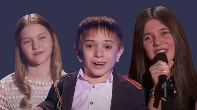 pКоллаж © LIFE. Кадр из видео YouTube / The Voice Kids Russia / Голос Дети / a href="https://www.youtube.com/watch?v=zcsPQjDtNSw&t=379s" target="_blank" rel="noopener noreferrer"Елизавета Качурак/a / a href="https://www.youtube.com/watch?v=hZC2ZjiiXhk&t=185s" target="_blank" rel="noopener noreferrer"Данил Плужников/a / a href="https://www.youtube.com/watch?v=ntZ3KFJupi0" target="_blank" rel="noopener noreferrer"Сабина Мустаева/a/p