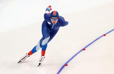 Конькобежный спорт. Мужчины. 5000 м. Сергей Трофимов. Фото © ТАСС / Валерий Шарифулин