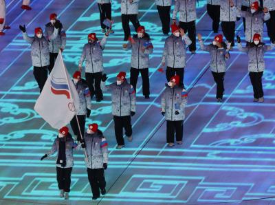 Российская сборная © Telegram / Олимпийский комитет России 