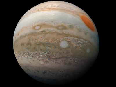 Вид Юпитера. Фото © NASA / JPL-Caltech / SwRI/MSSS