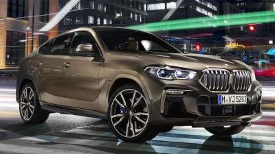 В интернет выложили первые фотографии новой BMW X6 2020